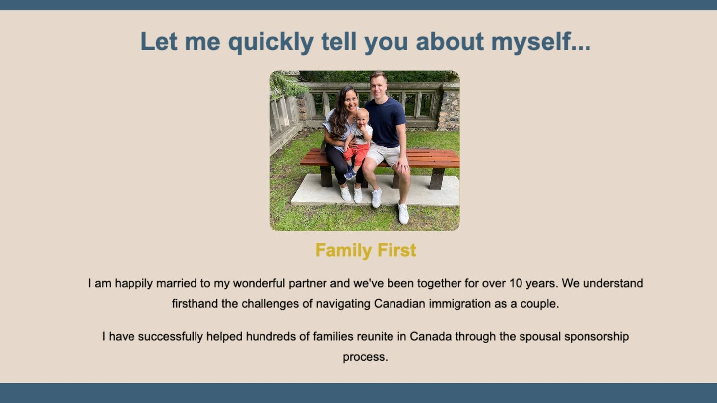 Canadian Spousal Sponsorship Masterclass