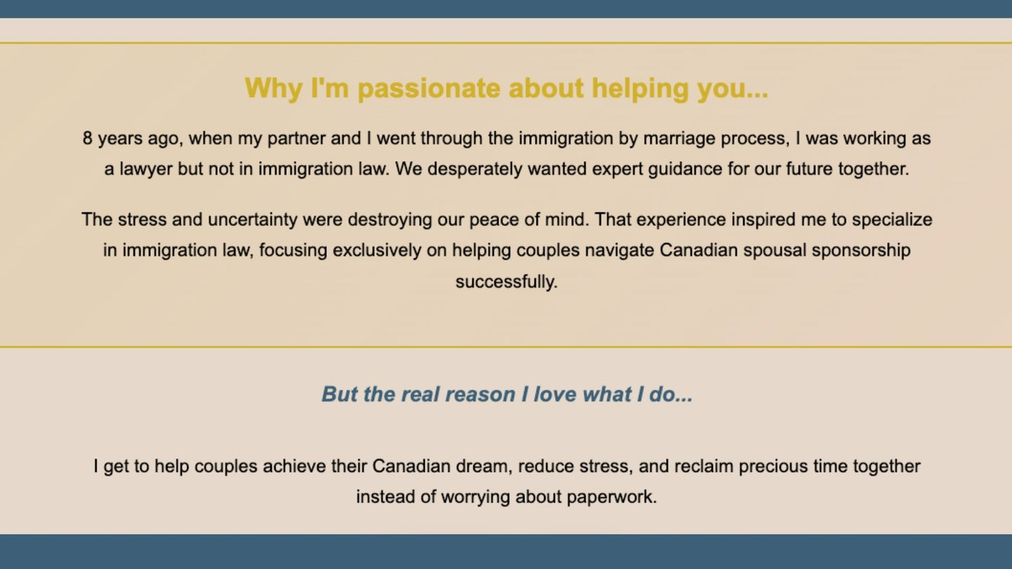 Canadian Spousal Sponsorship Masterclass