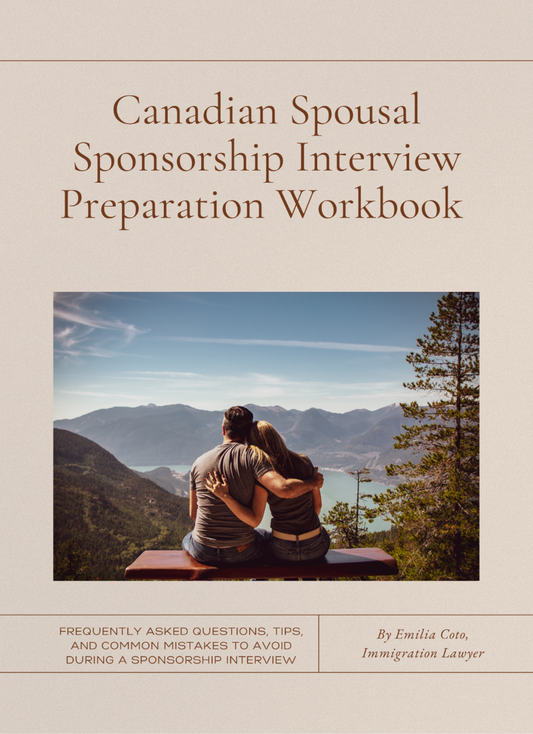 Canadian Spousal Sponsorship Interview Preparation Workbook