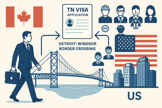 Tips for Canadians Applying for a TN Visa at the Detroit Border