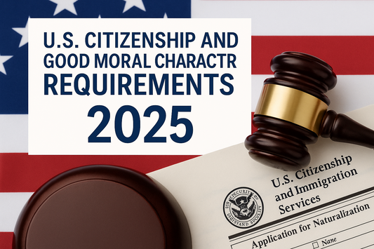 What Are the New U.S. Citizenship Requirements in 2025 Related to “Good Moral Character”?
